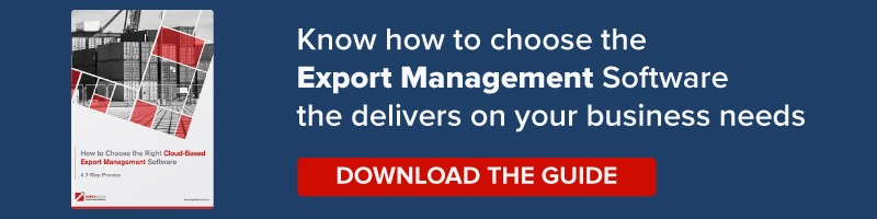 Export management software buying guide