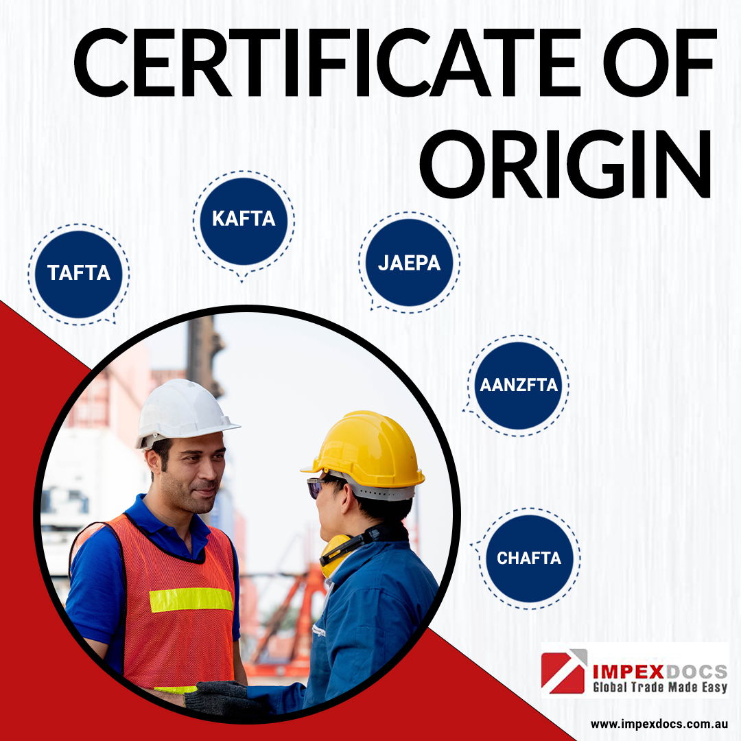 certificate of origin